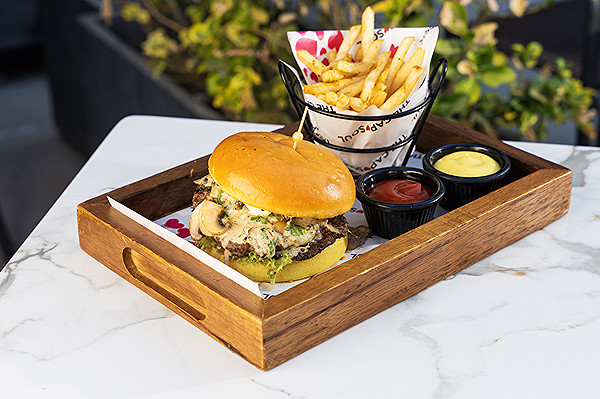 Truffle burger