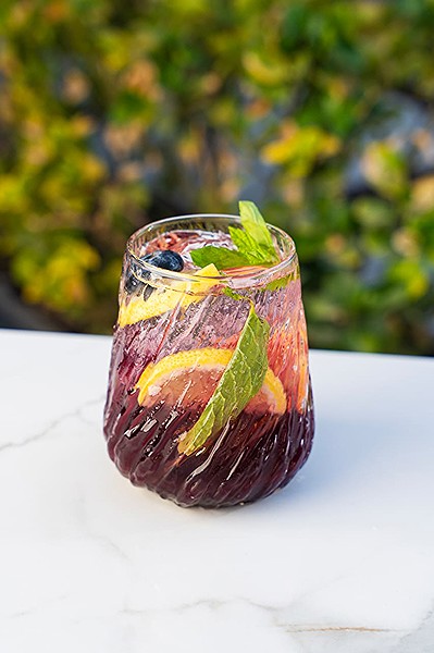 Blue Berry Mojito
